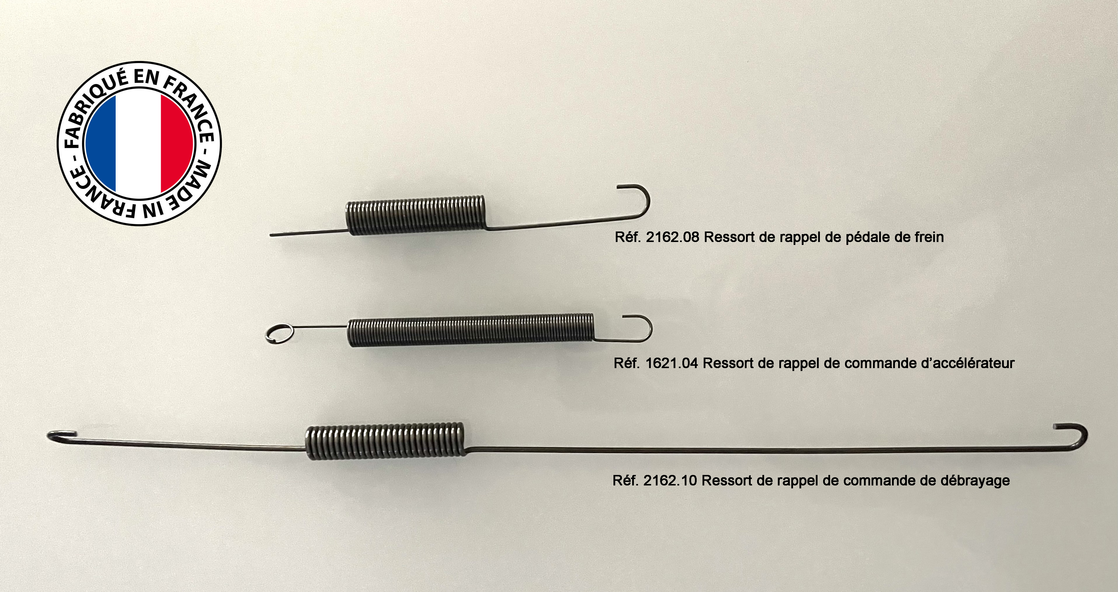 Kit 3 ressorts de pédalier